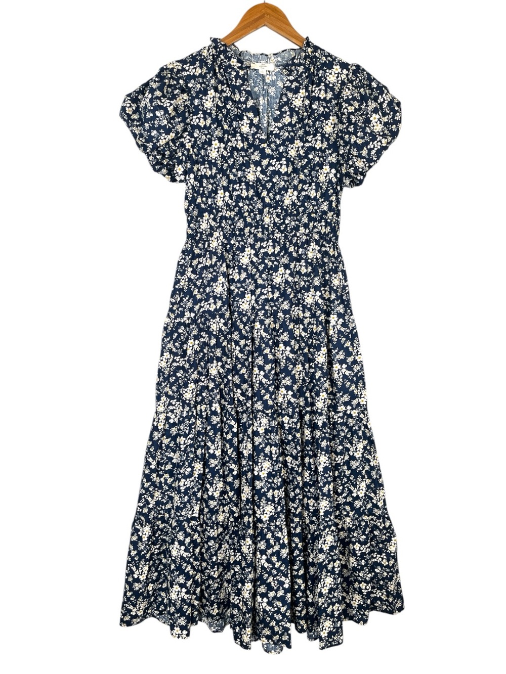 Entro Midnight Floral Maxi Dress Size Large - Picture 2 of 6